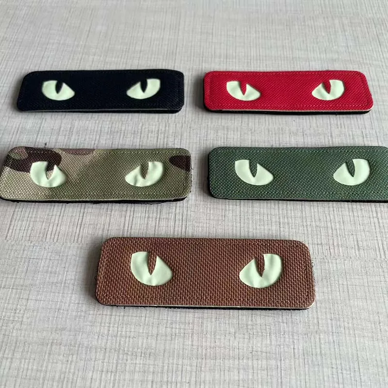 Cat Tiger Eyes,Evil Eye Badgeเ - Hunting Blind Fabric บทวิจารณ์และราคา