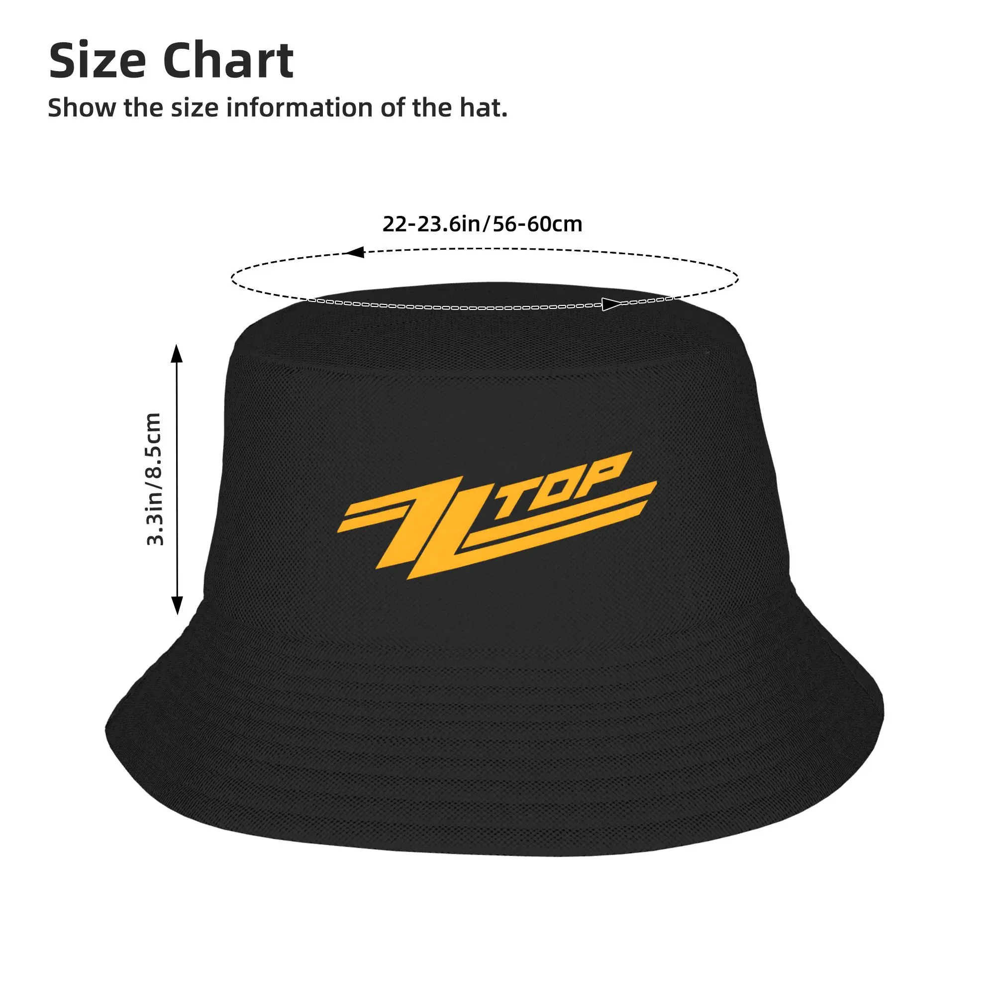 หมวกบักเก็ตโลโก้ ZZ Top แบบใหม - Outdoor Hunting Logo บทวิจารณ์และราคา