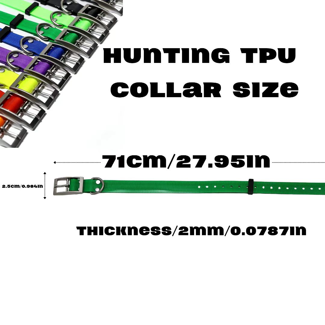 ปลอกคอสุนัข TPU ทนทาน กว้าง 2. - Outdoor Hunting Dog Collar บทวิจารณ์และราคา
